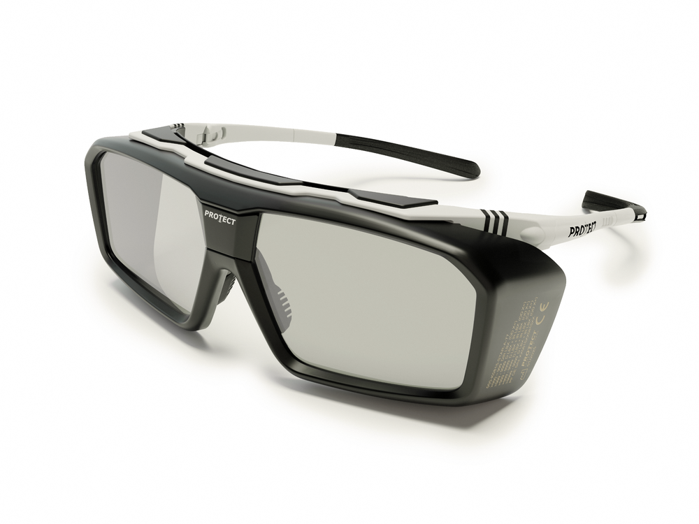 Protégez les lunettes de protection laser Starlight x2 | Lunettes laser | Protection des yeux selon DIN en 207 pour travailler avec des lasers dans une plage de longueurs d'onde de 800 à 1 320 nm