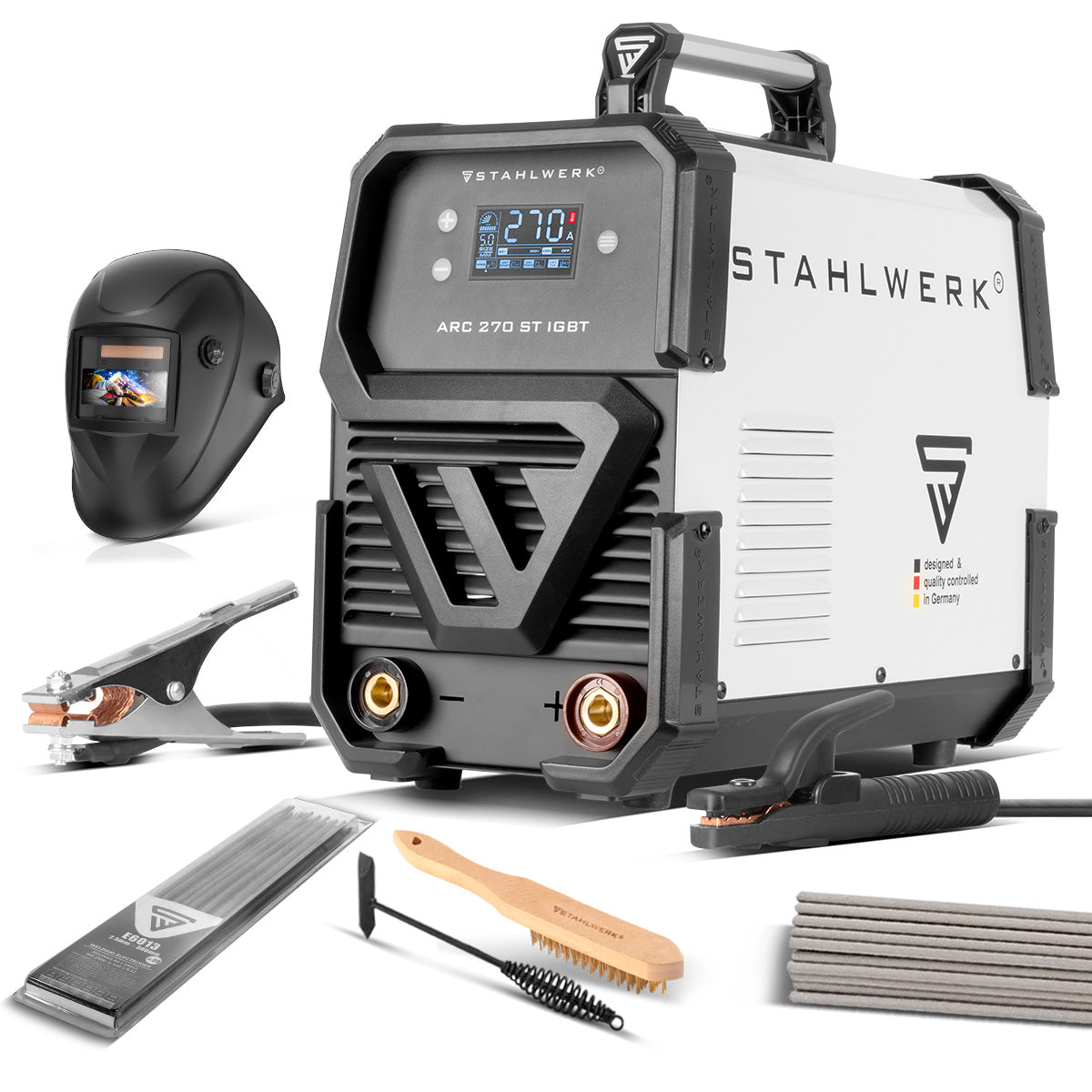 Stahlwerk Arc 270 St Full Equipment IGBT Machine de soudage IGBT DC MMA / E-Hand Soudeur, Fonction de lifting