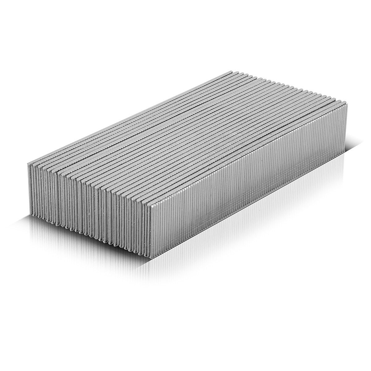 Mecanismo de acero uñas de aire comprimido calibre 32 mm 18 (1.25 x 1.05 mm) con un ancho de cabeza de 2 mm en el conjunto 5000 de uñas rayadas | Tackernägel | Bolígrafos de aire comprimido para uñas, pistolas de uñas y tacleadas