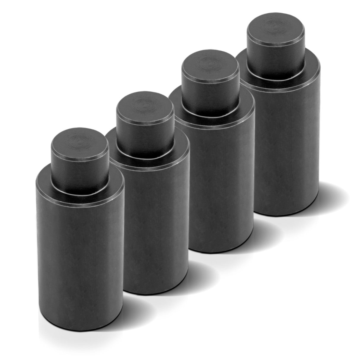 Pernos de sujeción de pernos de parada de acero 25 x 50 mm para mesas de soldadura con sistema de orificio D16 4 set