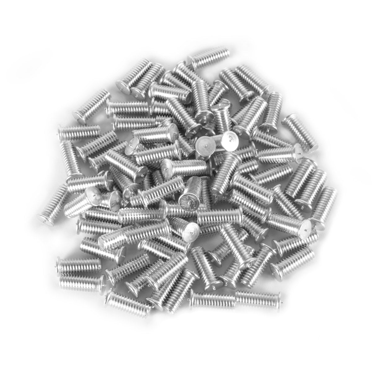 Steelworks Alüminyum Kaynak Cıvataları M6 İplik 100 Seti, Drenaj Gözlemcileri için Akıllı Onarım Aksesuarları / Dell Kaldırıcı / Dot Kaynak Cihazı / Tahliye Aracı Araç gövdelerinin profesyonel onarımı için