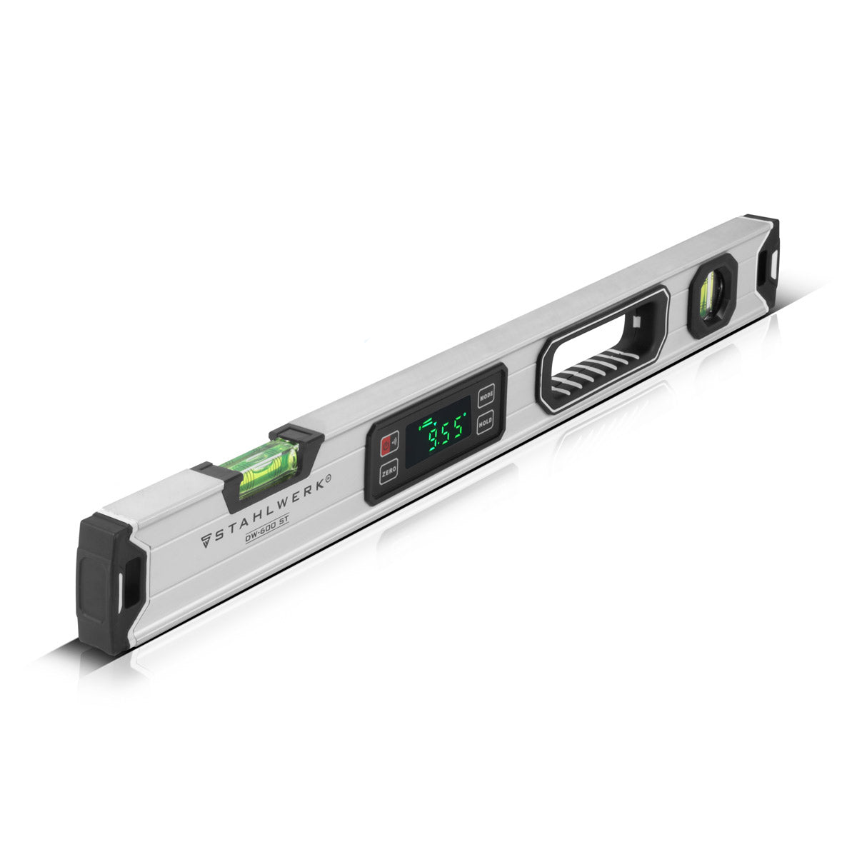 Scala dell'acqua digitale in acciaio DW-600 ST realizzato in alluminio con scala direzionale magnetica a lunghezza 600 mm | Scala dell'acqua magnetica | Scala dell'acqua in alluminio | Scala dell'acqua digitale | Coltello di lino