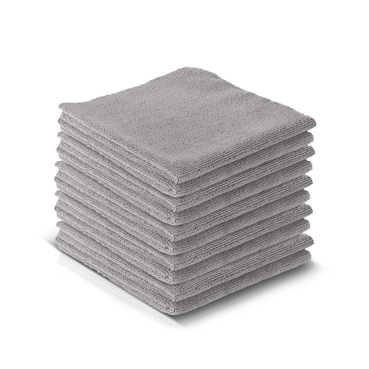 Steelworks Mikrofiber havlu 10 set 40 x 40 cm 300 gsm kuru bez | Temizlik bezi | Parlatma bezi | Temizlik bezi | Bakım Arama | Mikrofiber bez | koyu gri