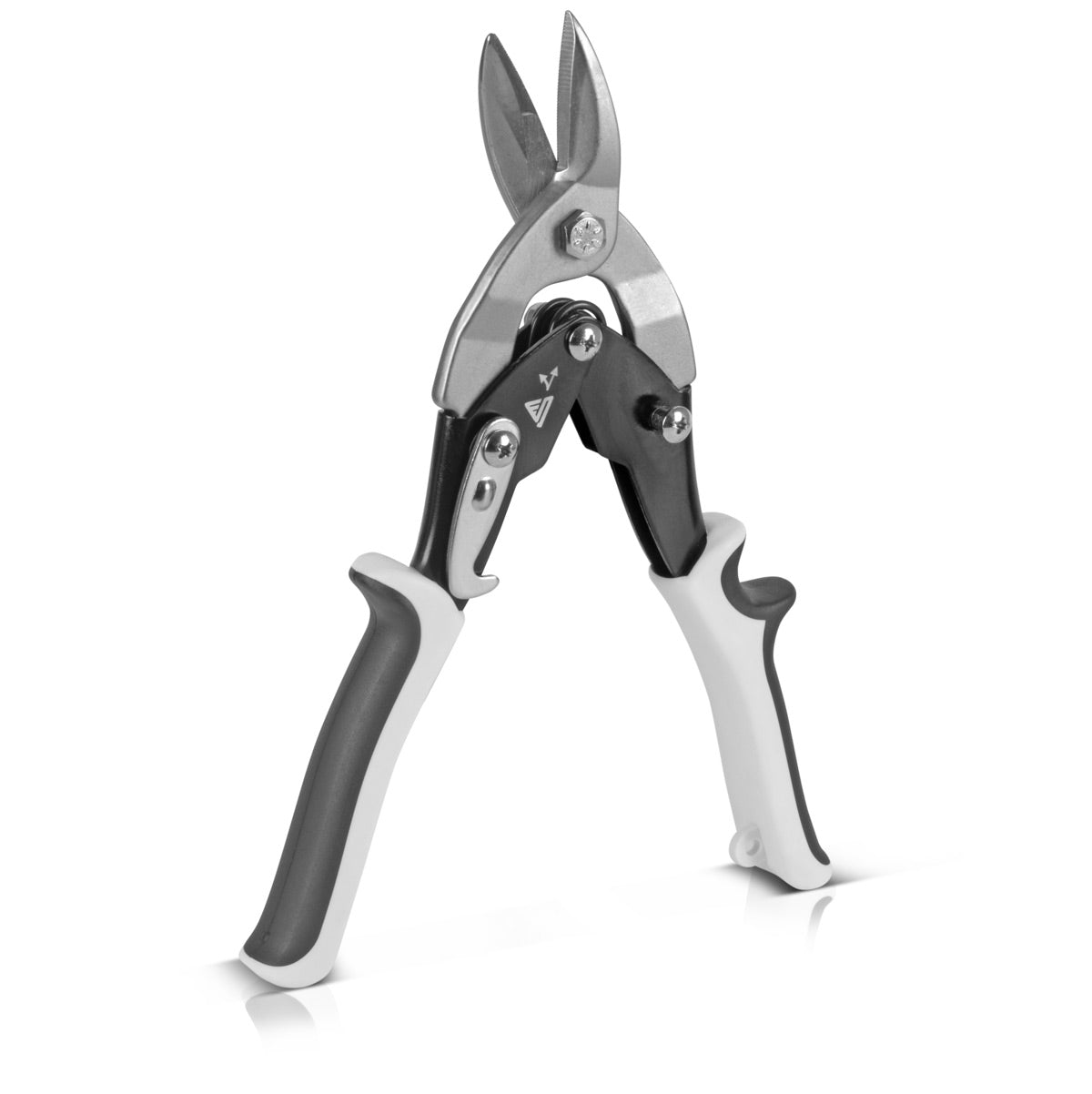 STAHLWERK Blechschere linker Schnitt Profi-Metallschere | Blechschneider | Metallschneider zum professionellen Schneiden von Metallblechen