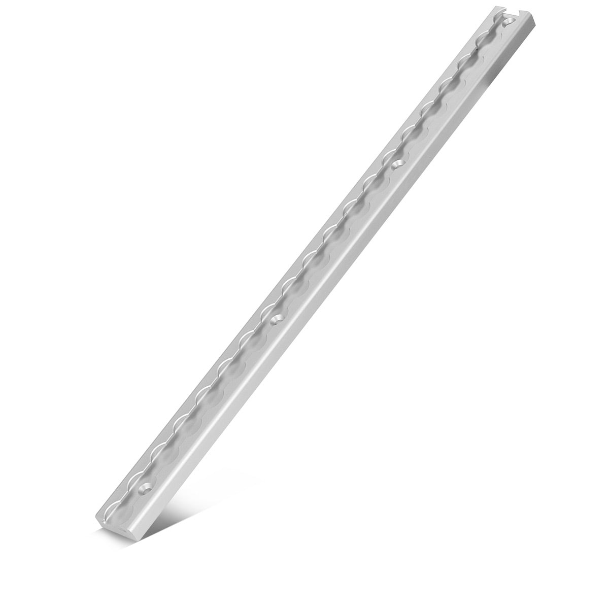 Laschine in acciaio Laschiene da 50 cm Rail a aereo | Binario di fissaggio | Striscia di fissaggio in alluminio con pozzi integrati per la protezione del carico durante il trasporto