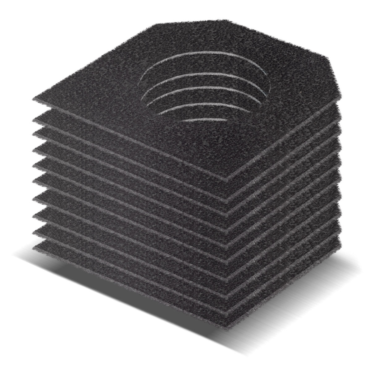 Filtro de carbono activado Steelworks Atrás 10 Establecimiento para extractorizar Fil de reemplazo FE-27 ST | Filtro de aire | Filtro de partículas para el sistema de succión | Absorbente de humo | Deducción de humo | Succión