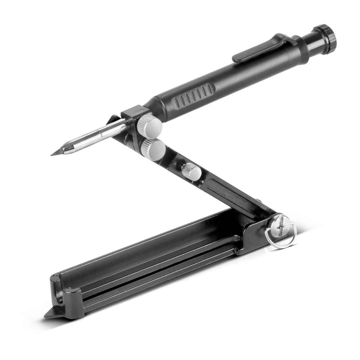 STAHLWERK Anreißwerkzeug | Markierungswerkzeug | Markierungslehre | Anreißzirkel | Streichmaß | Parallel-Anreißer zum Anreißen, Markieren und Zeichnen paralleler Linien und Kreisformen