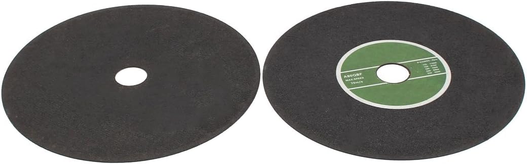 SCADURA 2X Disco di separazione per segale universale in acciaio inossidabile in metallo per seghe da taglio in metallo / sega Circulari di metallo 200 x 25,4 x 1,2 mm