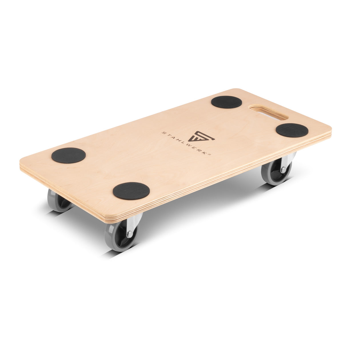 Çelik işleri TRS-2550 ST 250 kg yük kapasitesi ve kauçuk direksiyon silindirleri ile 58 x 29 cm platform arabası | Taşımacılık Araba | Mobilya Silindir | Yuvarlanma tahtası | HAYALAR | Taşıyıcı