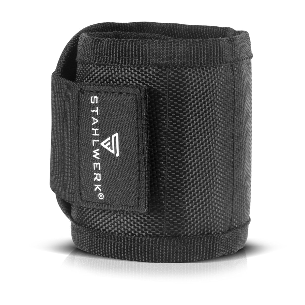 Bracelet aimant Stahlwerk pour la maison et les artisans | Bracelet magnétique avec fixation velcro pour la fixation au poignet ou à la courroie pour les vis, les ongles, les bits et les petites pièces magnétiques