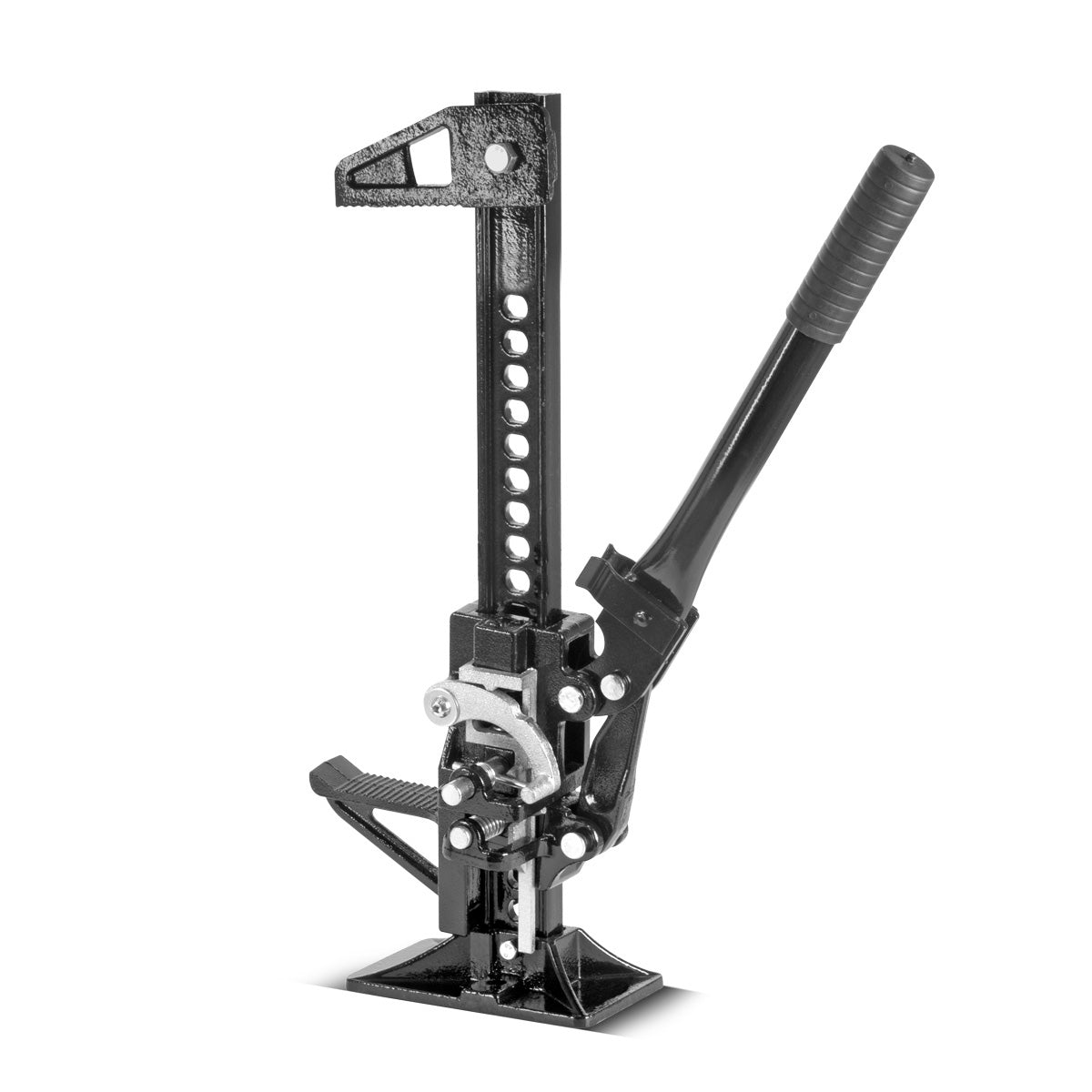 Gato de cremallera STAHLWERK de 20" con capacidad de carga de 3 t y altura de elevación de 13-33 cm Farm-Jack | Gato para vehículos pesados | Cabrestante de cremallera | Cabrestante original | Gato todoterreno | Gato de gran elevación | Gato multiusos