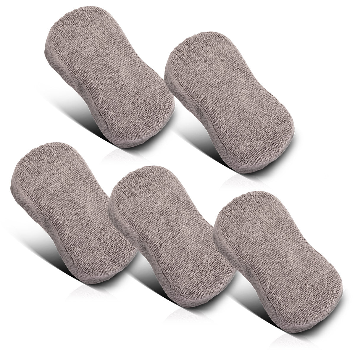 Steelworks Auto-Wamm in 5 set 22 x 11 x 5 cm Sponge in microfibra | L'auto ha nuotato | Spugna di pulizia | Spugna bagnata | Panno in microfibra | Lavare la spugna