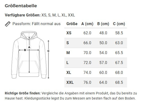 STAHLWERK-SCHWEIZ Premium BIO Unisex Hoodie schwarz Stick