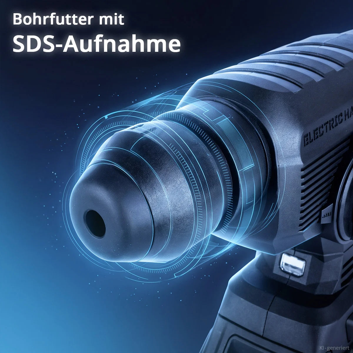 STAHLWERK Akku-Bohrhammer KLAUS | 20 Volt-System | Bohren, Schlagbohren und Meißeln | Bohrer | Bohrmaschine für Beton und Zement | 24 mm Bohrdurchmesser | Brushless | SDS