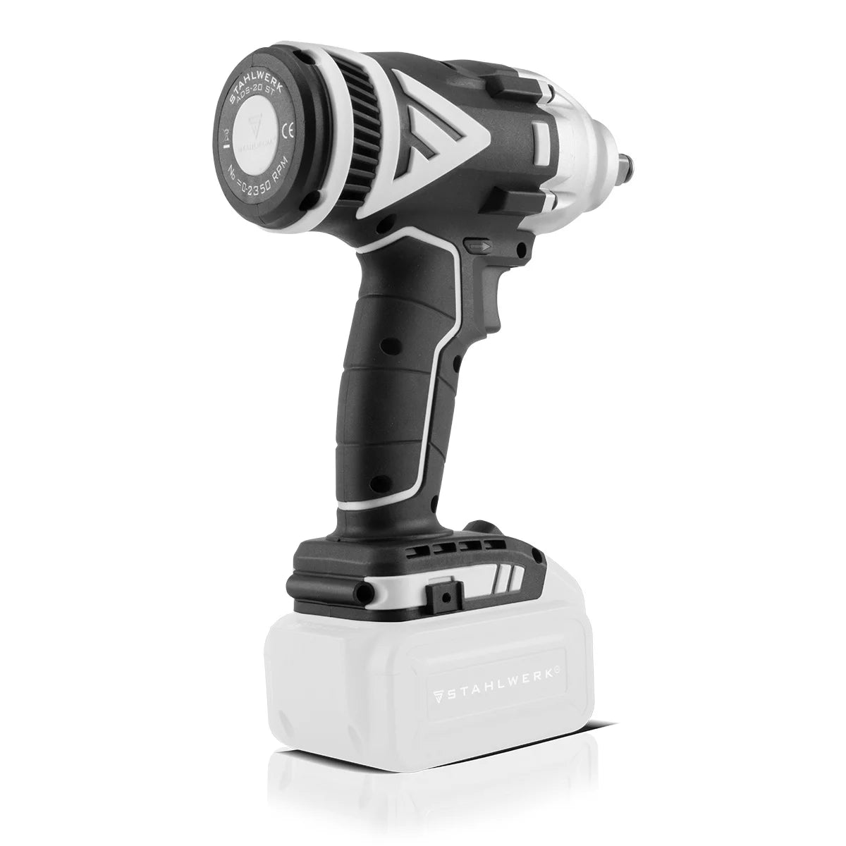 Stahlwerk Brushless battery rotary screwdriver ADS-20 ST solo | 20 volt system | Impact screws | Cabbage screwdriver | Real 500 Nm torque | 1/2 inch recording | Wear -free engine | 7 year guarantee