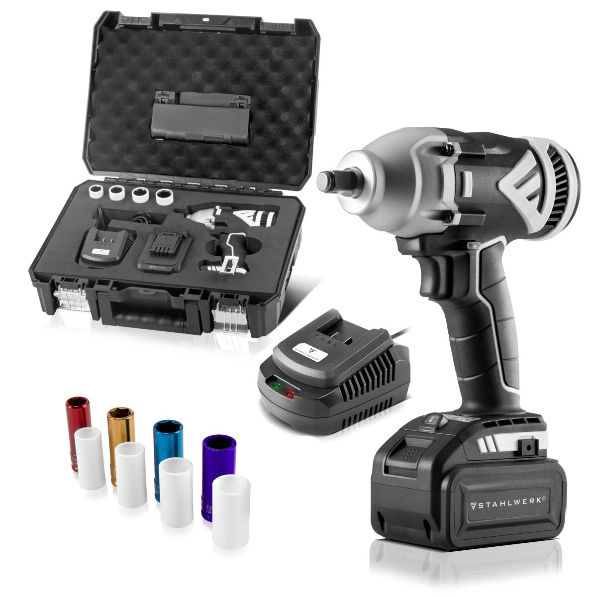 Acciaio in acciaio Brushless Battery Charcory ADS-20 ST 20V/4Ah con custodia per macchine di alta qualità