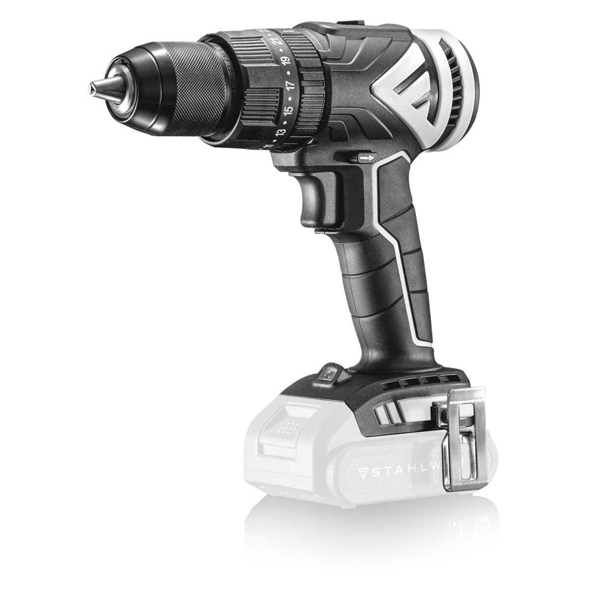 STEAVERWORKS BUTHERS BUTHERAT IMPACT DRILLERGUVERS ASB-20 ST SOLO | Système 20 volts | Fermer le tournevis | Tournevis de chou | Cabbary | SCHNACK PROCH - GARANTIE DE 7 ANS