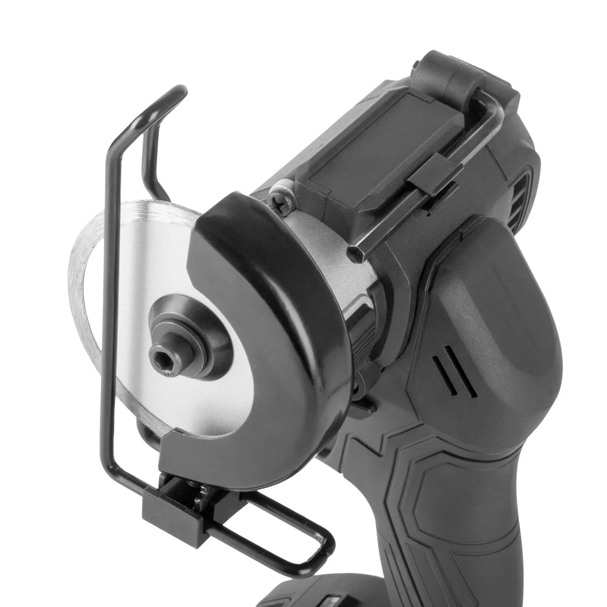 STAHLWERK mini cordless angle grinder MAW-20 ST with 2000 mAh battery | Hand angle grinder for cutting metal, tiles and wood | Electric mini saw with brushless technology