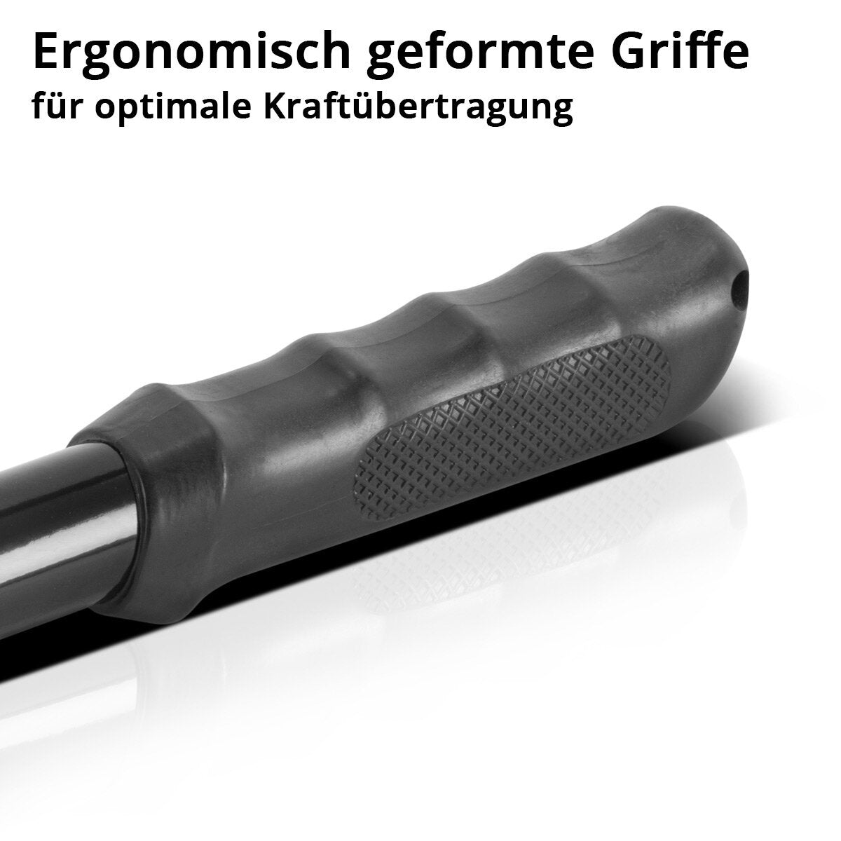 STAHLWERK Bolzenschneider 18" Chrom-Vanadium Profi-Bolzenschere 2er Set | Stahlschneider | Mattenschneider | Baustahlschere | Metallschneider mit gehärteten Schneidbacken