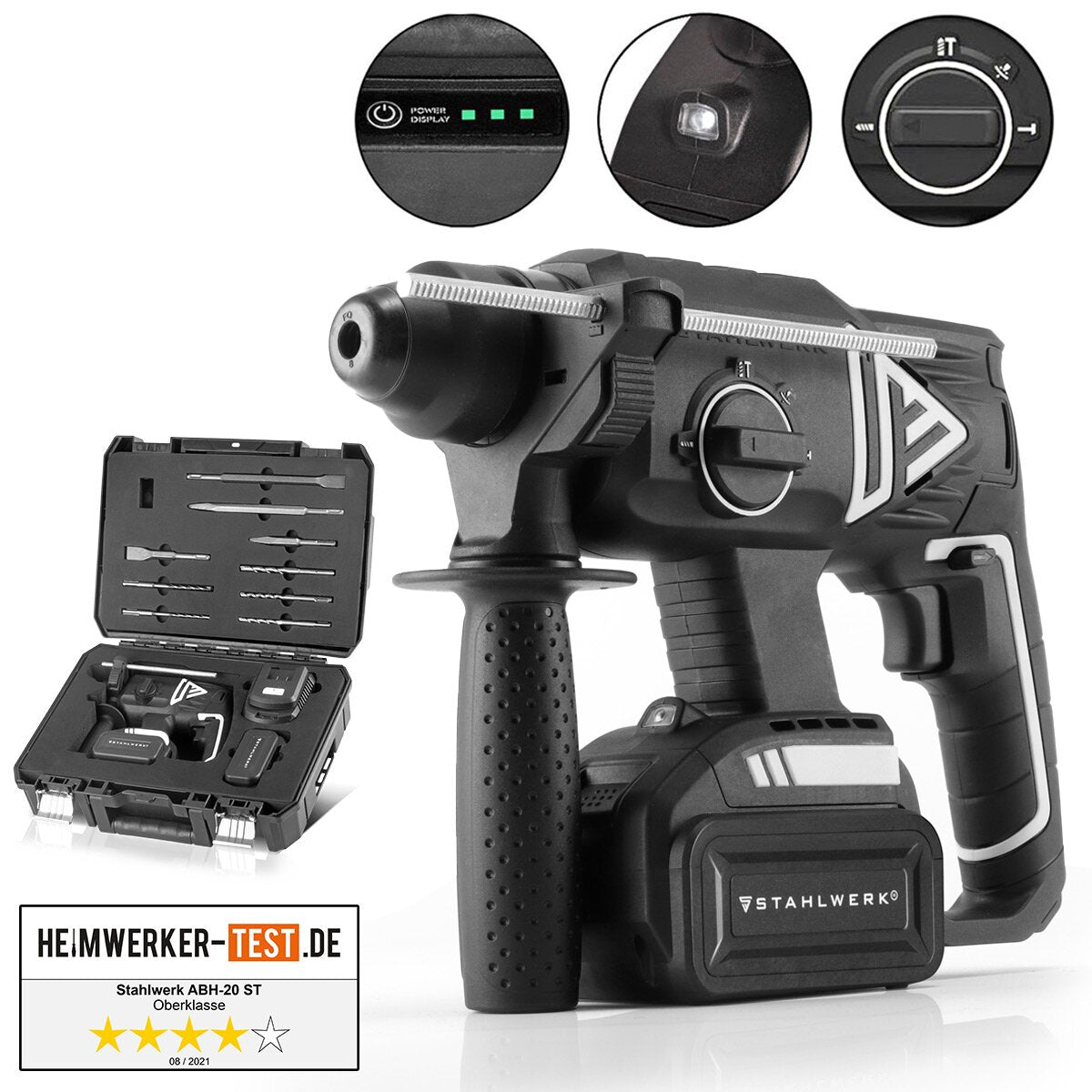 Batería sin escobillas martillo aburrido det 20 st 20V/4AH