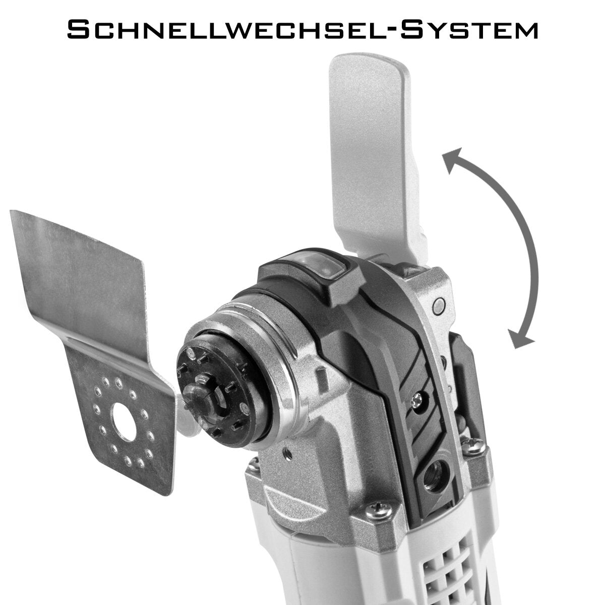 Steelworks OMT-20 SC battery oscillation and multifunctional tool / delta sander with 900 watts for cutting, separating, sawing and grinding