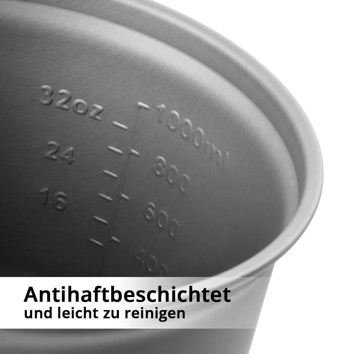 Stahlwerk Camping cookware set | Aluminum camping harness Complete set with pot, pan, gas cooker, plastic shells and cutlery | High quality outdoor chef set