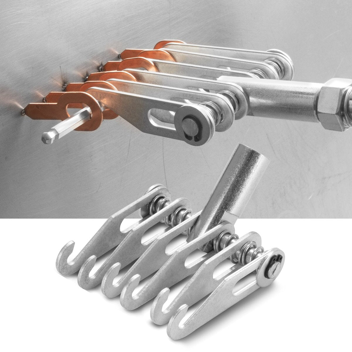 Steelworks Dell Pullu Dış Pençe ve Alüminyum Mahzen Çekme ile Set | Filo Spotters için Akıllı Onarım Aksesuarları | Araba gövdesinin profesyonel onarımı için dellenlifter yetersizliği