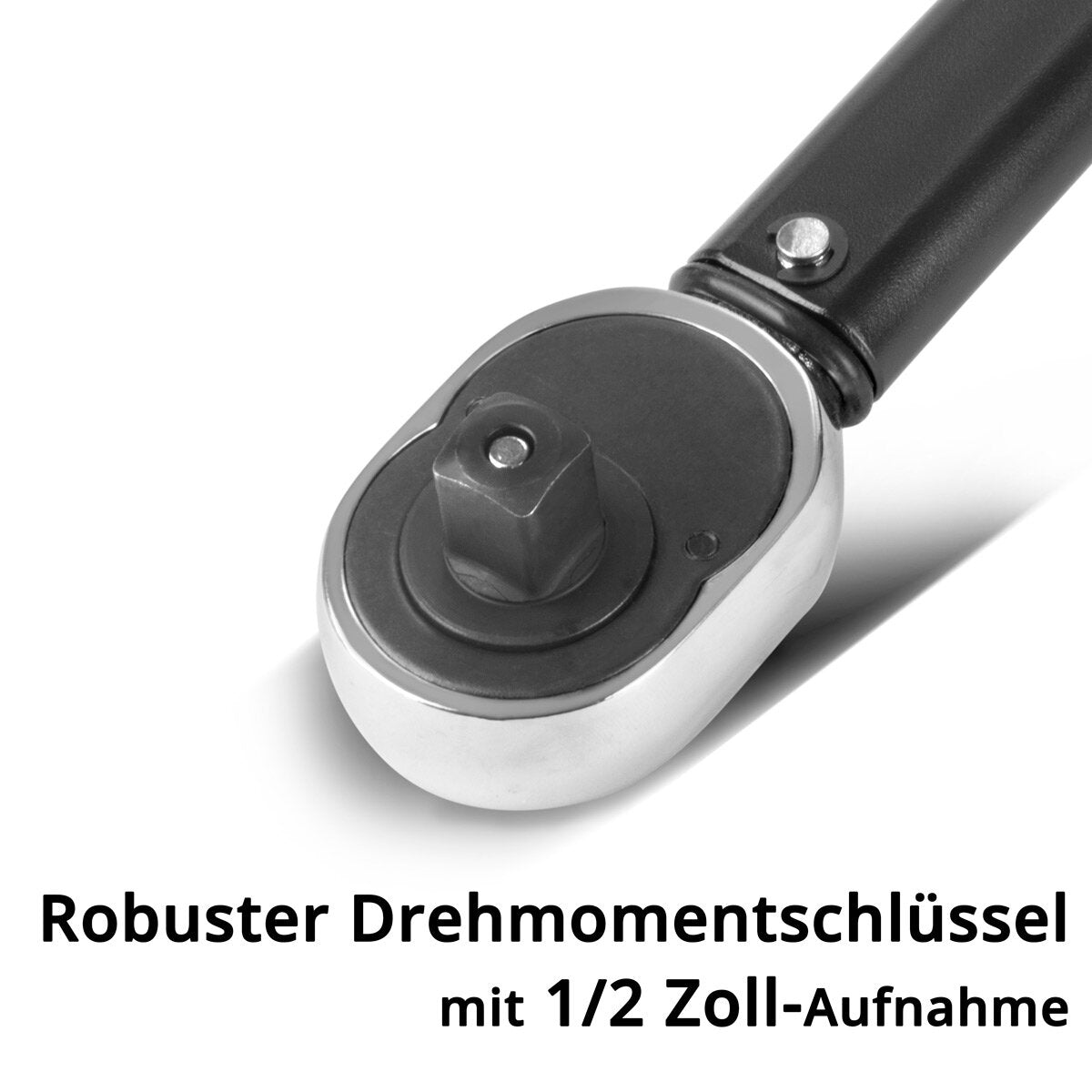 STAHLWERK Drehmomentschlüssel TW-210 ST 28-210 Nm 1/2“ Zoll Umschaltknarre | Ratschenschlüssel | Ratsche | Knarre mit Mikrometerskala