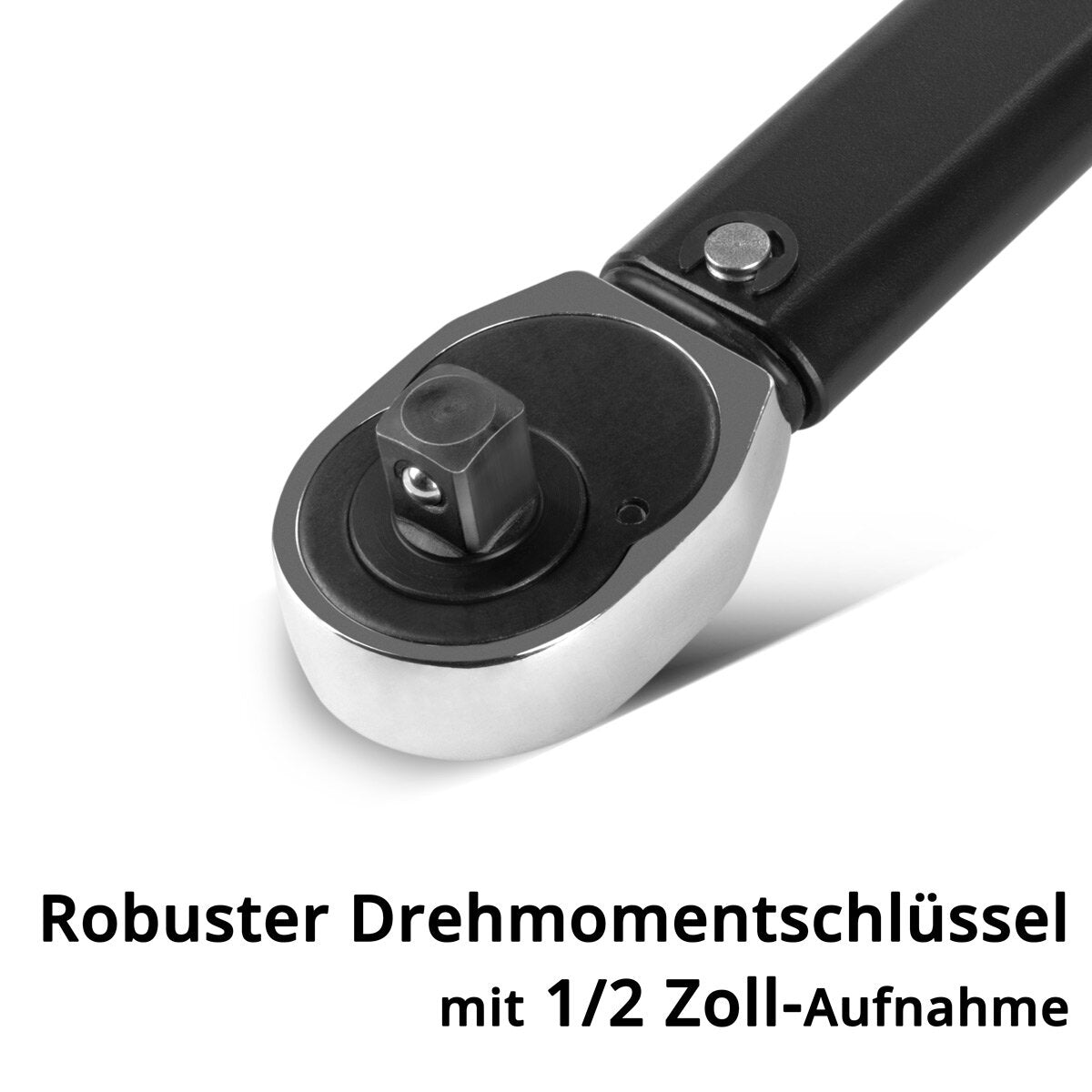 STAHLWERK Drehmomentschlüssel TW-350 ST 70-350 Nm 1/2“ Zoll Umschaltknarre | Ratschenschlüssel | Ratsche | Knarre mit Mikrometerskala