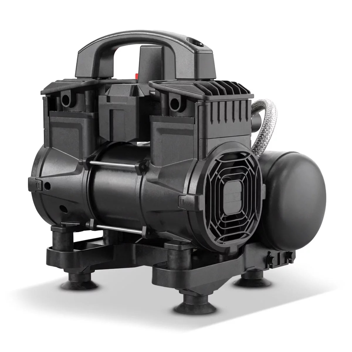 STAHLWERK compressor ST-38 Pro with 8 bar | 1.60 HP | 1.18kW | 190 l/min | 3 L tank oil-free compressed air compressor | Piston compressor | Silent compressor | Whisper compressor with brushless motors