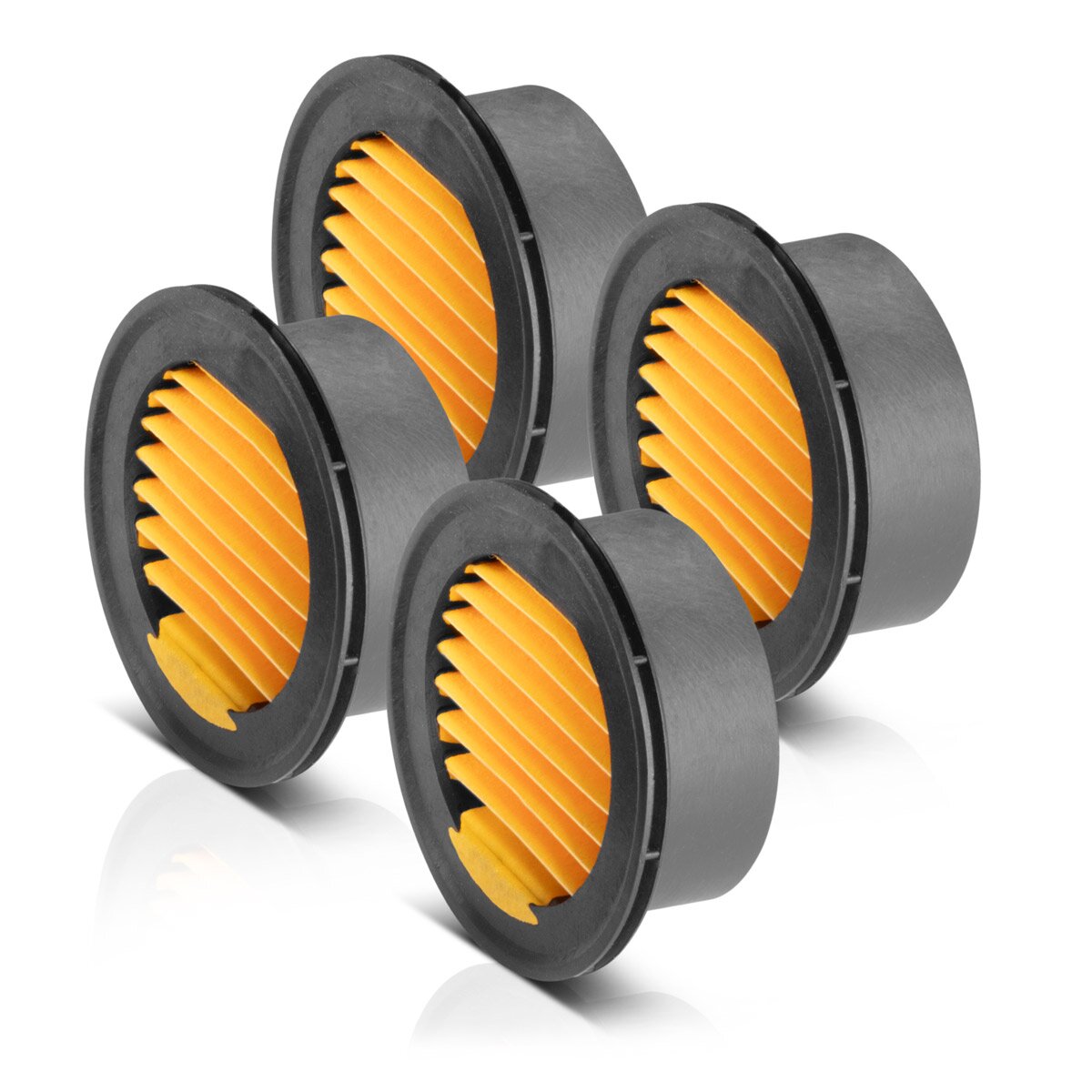 Steelworks 4 Establecer filtro de aire para el filtro de reemplazo de compresor de aire comprimido | Filtro universal | Amortiguador de seda | Filtro de admisión | Filtro de compresor | Uso del filtro de aire | Accesorios para compresores de aire