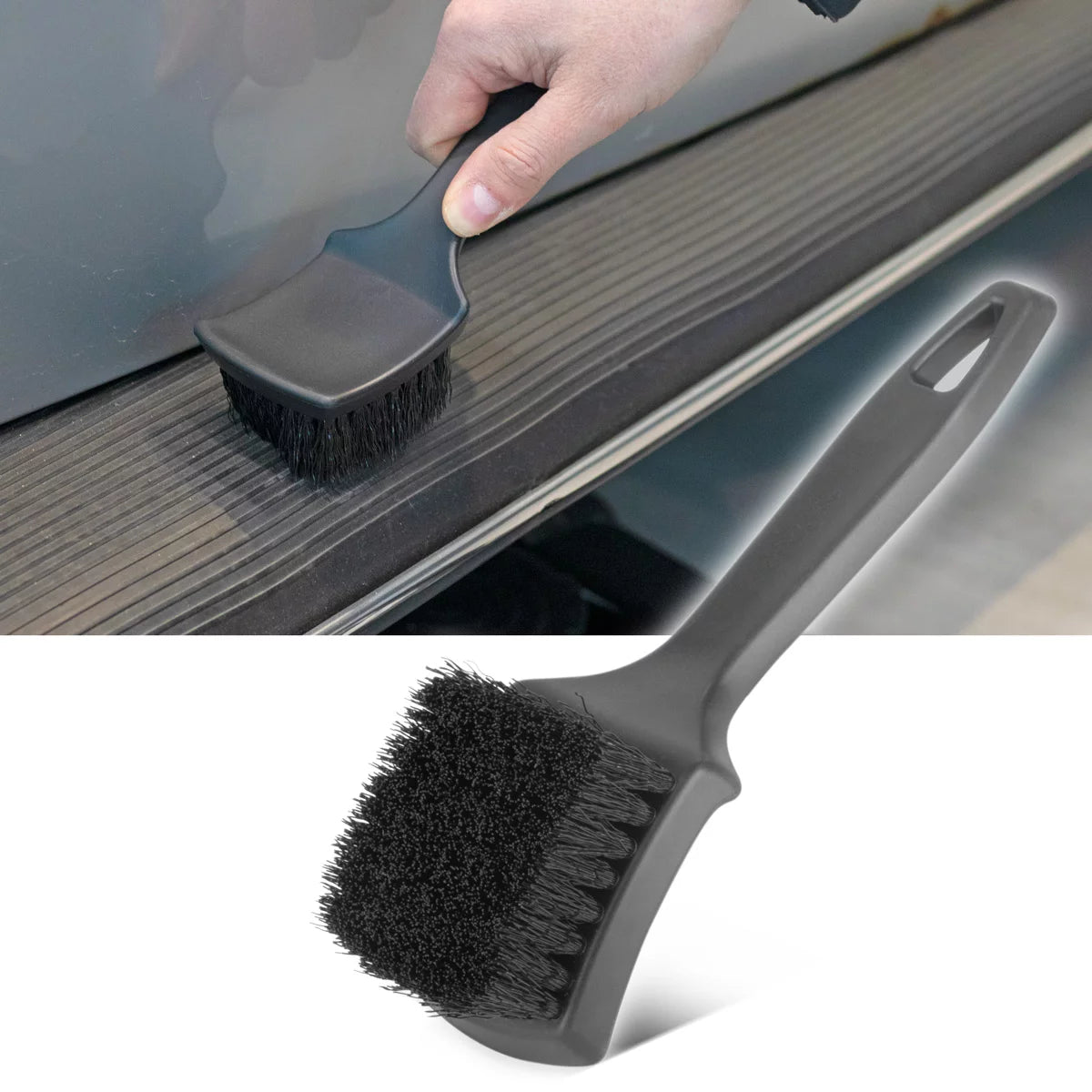 STAHLWERK Profi Druckluft-Reinigungspistole RP-90 ST im Set mit 1 Liter Universalreiniger, Felgenbürsten und Mikrofaser-Tüchern, Druckluft-Reiniger, Innenreiniger