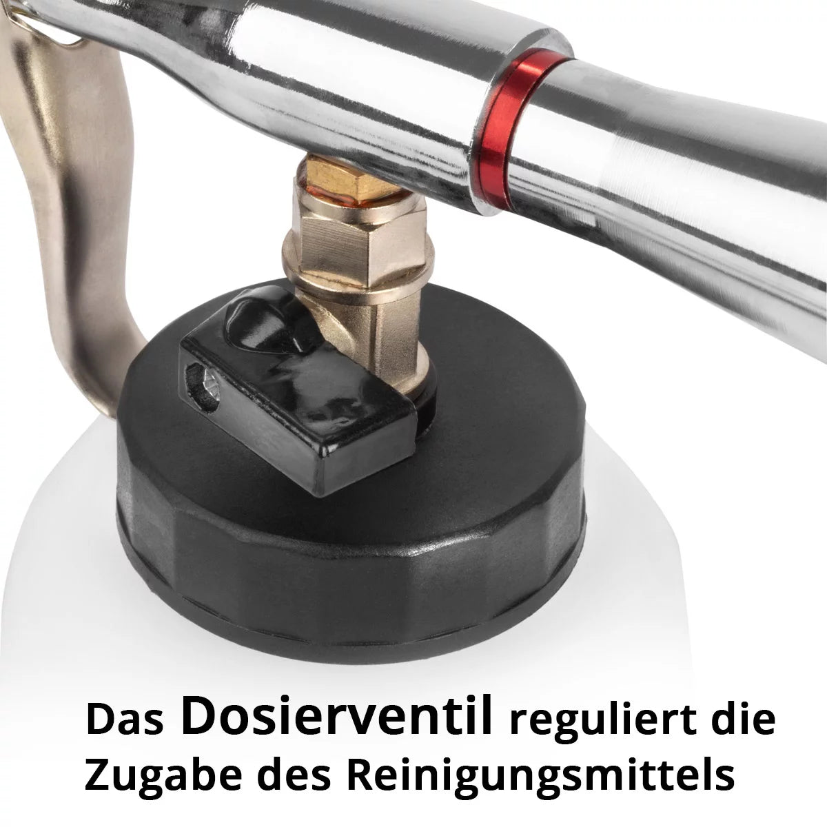 STAHLWERK Druckluft-Reinigungspistole RP-92 ST im Set mit 1 Liter Universalreiniger, Felgenbürsten und Mikrofaser-Tüchern | Profi Druckluft Reiniger mit Tornado-Effekt