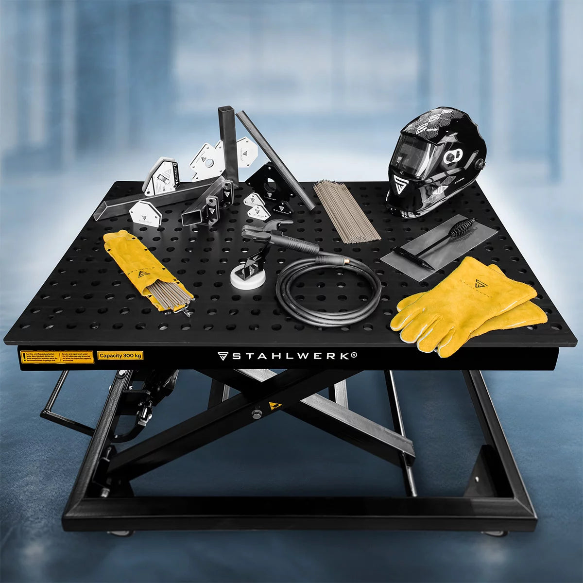 STAHLWERK ARC 270 ST SOLDING DISPOSITIVO DC MMA | Máquina de soldadura de inversor e-mano con 270 amperios, pantalla digital y tecnología IGBT