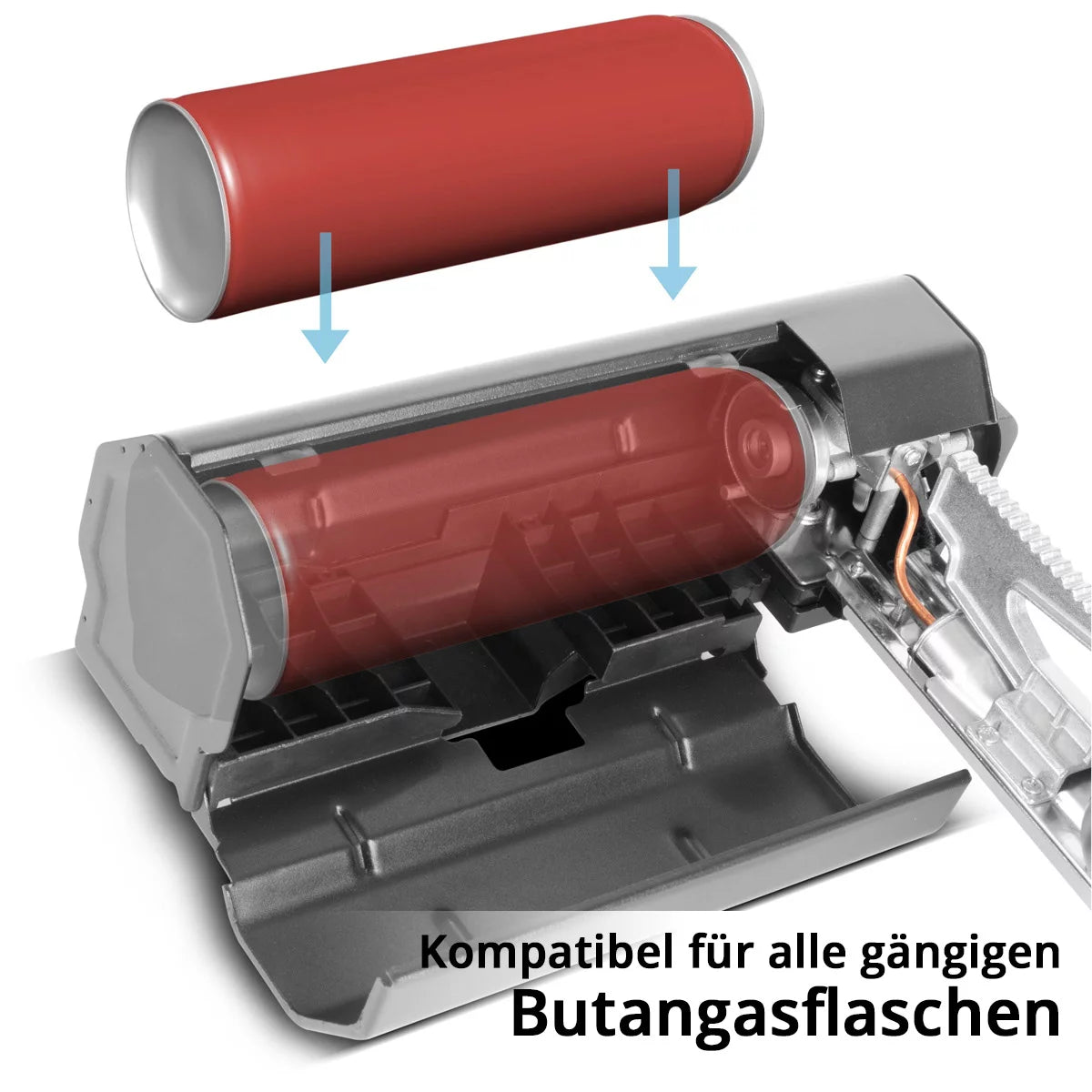 STAHLWERK Faltbarer Campingkocher | klappbarer Gaskocher | kompakter Outdoor Kocher für Butangasflaschen