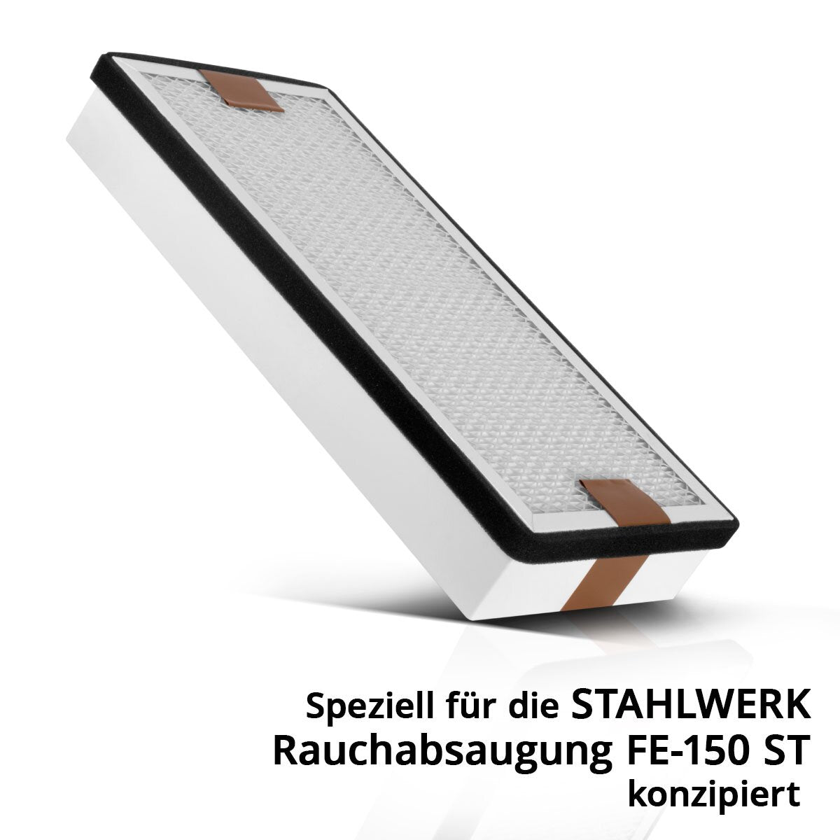 STAHLWERK Mittlerer HEPA Filter für Rauchabsaugung FE-210 ST Ersatzfilter | Luftfilter | Partikelfilter für Absauganlage | Rauchabsorber | Rauchabzug | Schweißrauch- und Lötabsaugung