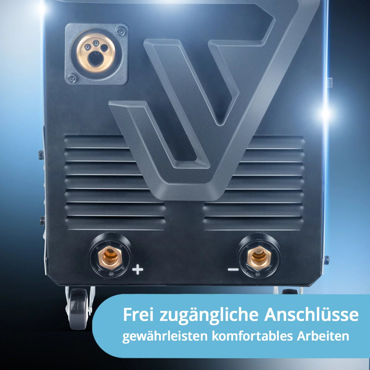 STAHLWERK Schweißgerät MIG 270 Puls Pro Vollausstattung | 4-in-1 Schutzgas-Schweißgerät mit Pulsfunktion | Inverter mit 270 A, Spot-Funktion, synergischem Drahtvorschub, 4-Rollen-Antrieb, FLUX, Lift TIG und MMA | ARC Funktion | Puls-Alu-Schweißfunktion