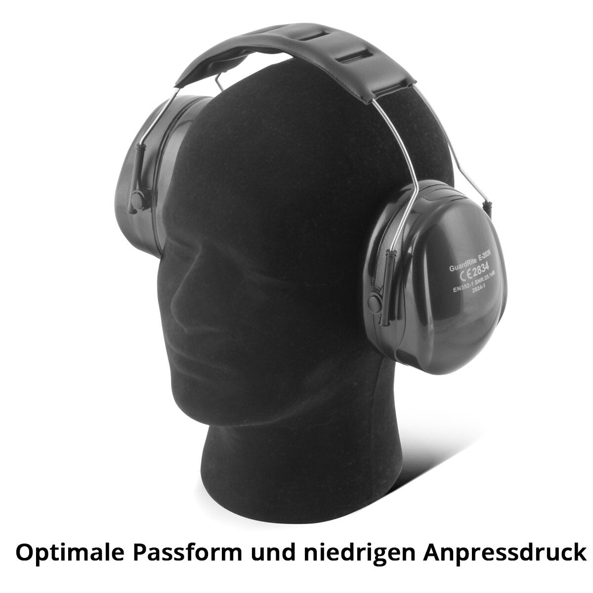 Cápsula de Stahlwerk perteneciente a la audición EN352 Protección de ruido | Protección auditiva | Auriculares | Protector de oído superior | PSA para la industria agrícola, forestal y de la construcción
