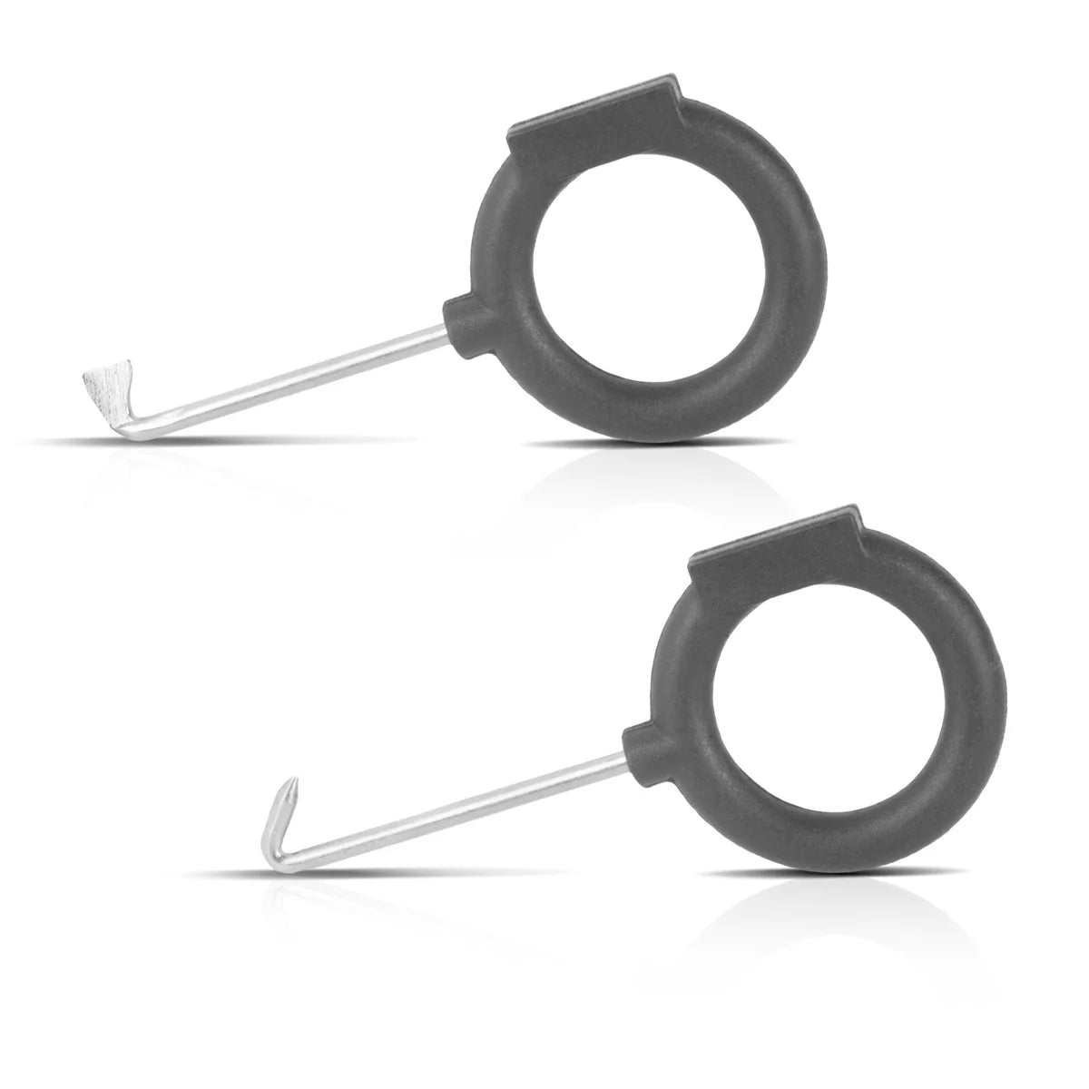 Steelworks 2 x vehicle radio expansion 12 parts | Disassembly tool set for the expansion of car radios, navigation devices and interior cladding | Expansion tool | KFZ radio exposure | Unlocking tool