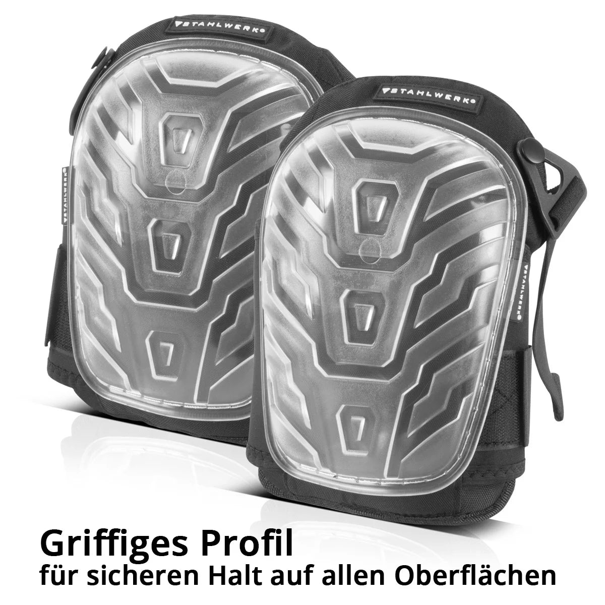 Steelworks Profi Knechoner | Diz Koruyucusu | Kni yastık kararlı, son derece esnek ve aşınma -yüksek aşınma konforu ile dirençli