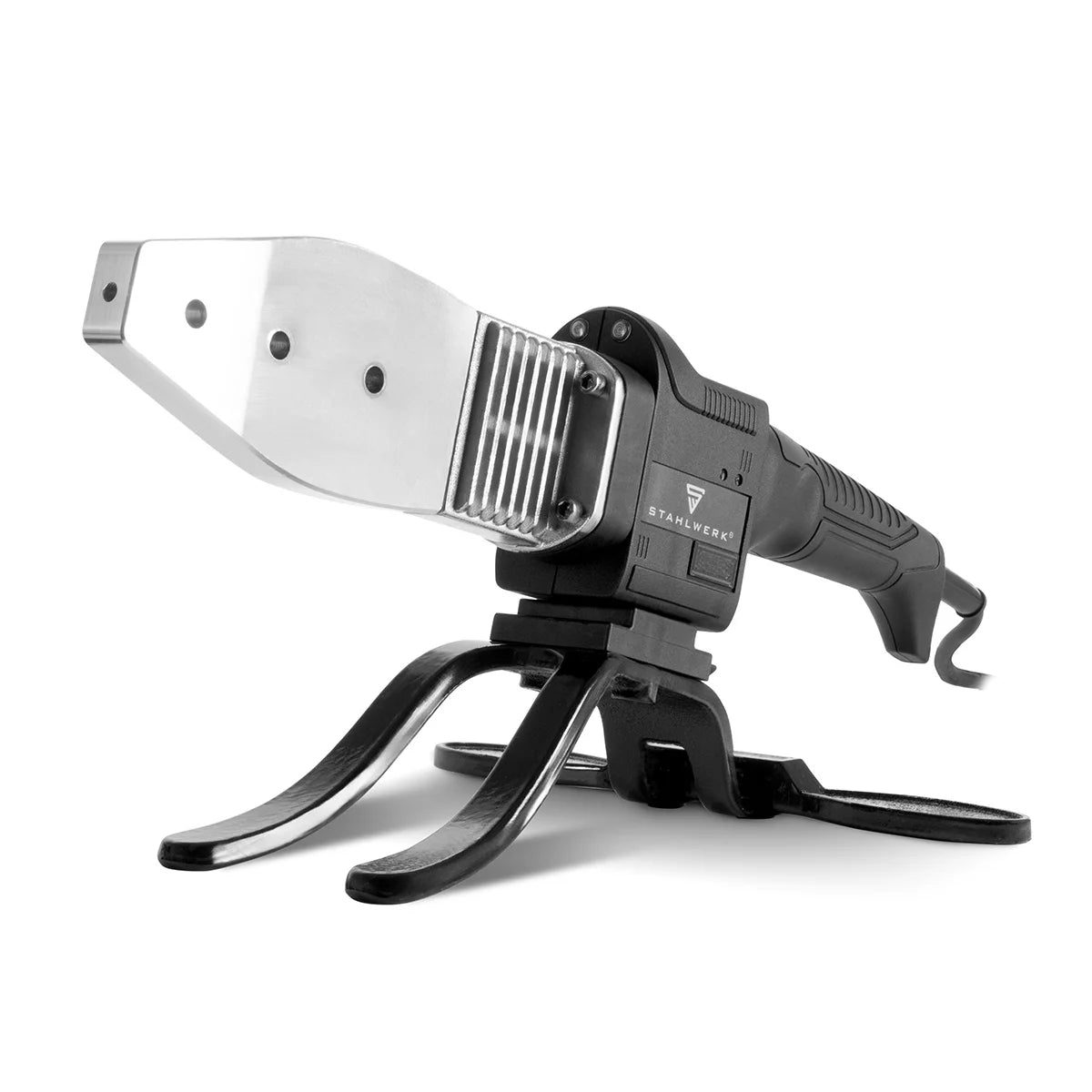 STAHLWERK Muffenschweissgerät professionelles und leistungsstarkes Kunststoffschweissgerät für stabile und langlebige Rohrverbindungen | Rohrschweissgerät | Stumpfschweissgerät | Rohrschweisser