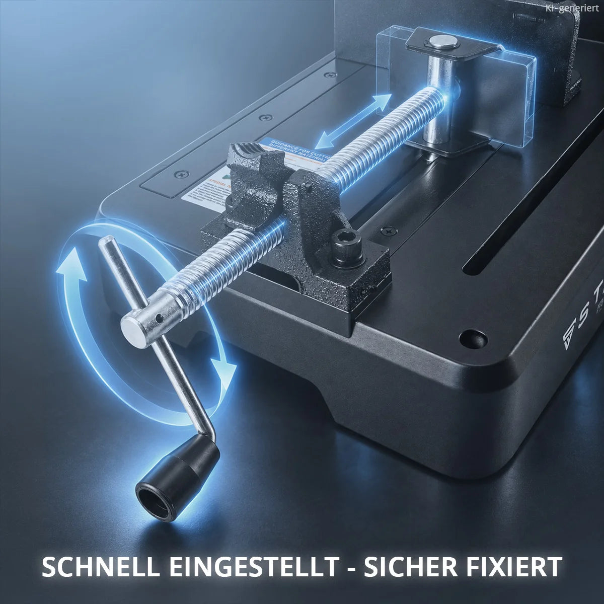 STAHLWERK Metalltrennsäge MT-35 ST | 3.500 W | Ø 355 mm Sägeblatt | 700-1.300 U/min | LCD-Anzeige | Schnittwinkel 0-45° | für Stahl, Aluminium, Holz und Kunststoff | Brushless | Kappsäge |Trennsäge