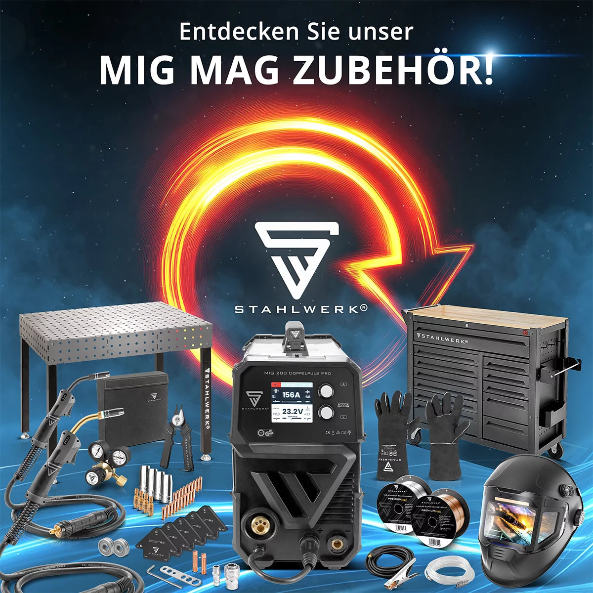 Çelik Fabrikası 2 X MIG MAG Premium Ter Teli ER70S-6 SG2 Ø 1.0 MM S200/D200 Tel Rulo 5 kg