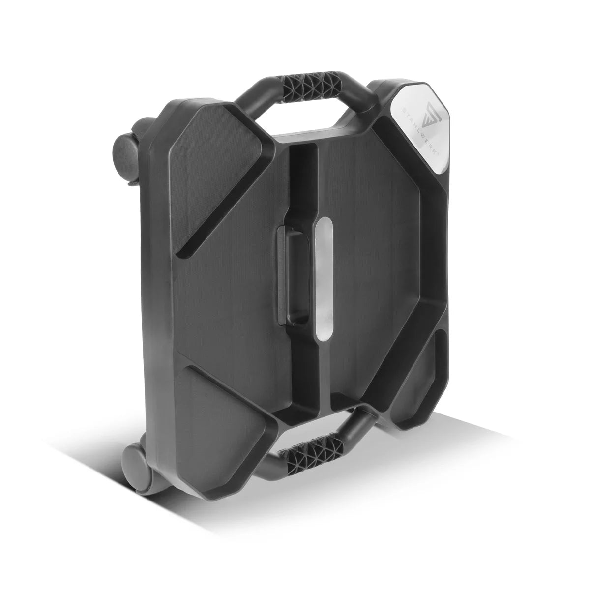 STAHLWERK workshop caddy RTC-100 ST | Mobile tool organizer | Small workshop trolley with 5 compartments | Trolley | Assembly aid | Compact tool box on wheels | Load capacity 45 kg