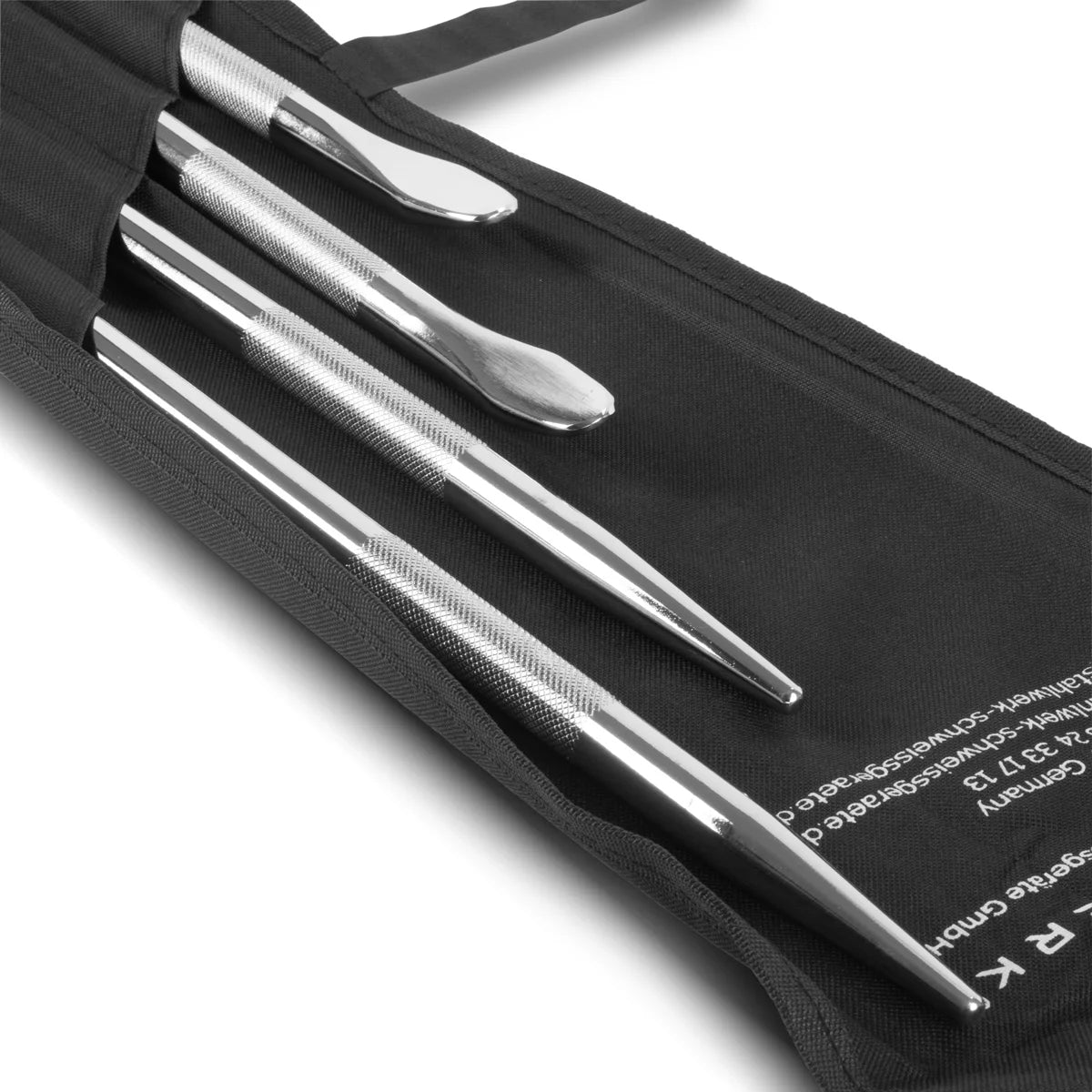 STAHLWERK Montageeisen 4er Set 500 | 600 | 700 | 800 mm Montiereisen | Montierhebel | Hebeleisen | Hebelstange aus verchromtem Mangan-Stahl