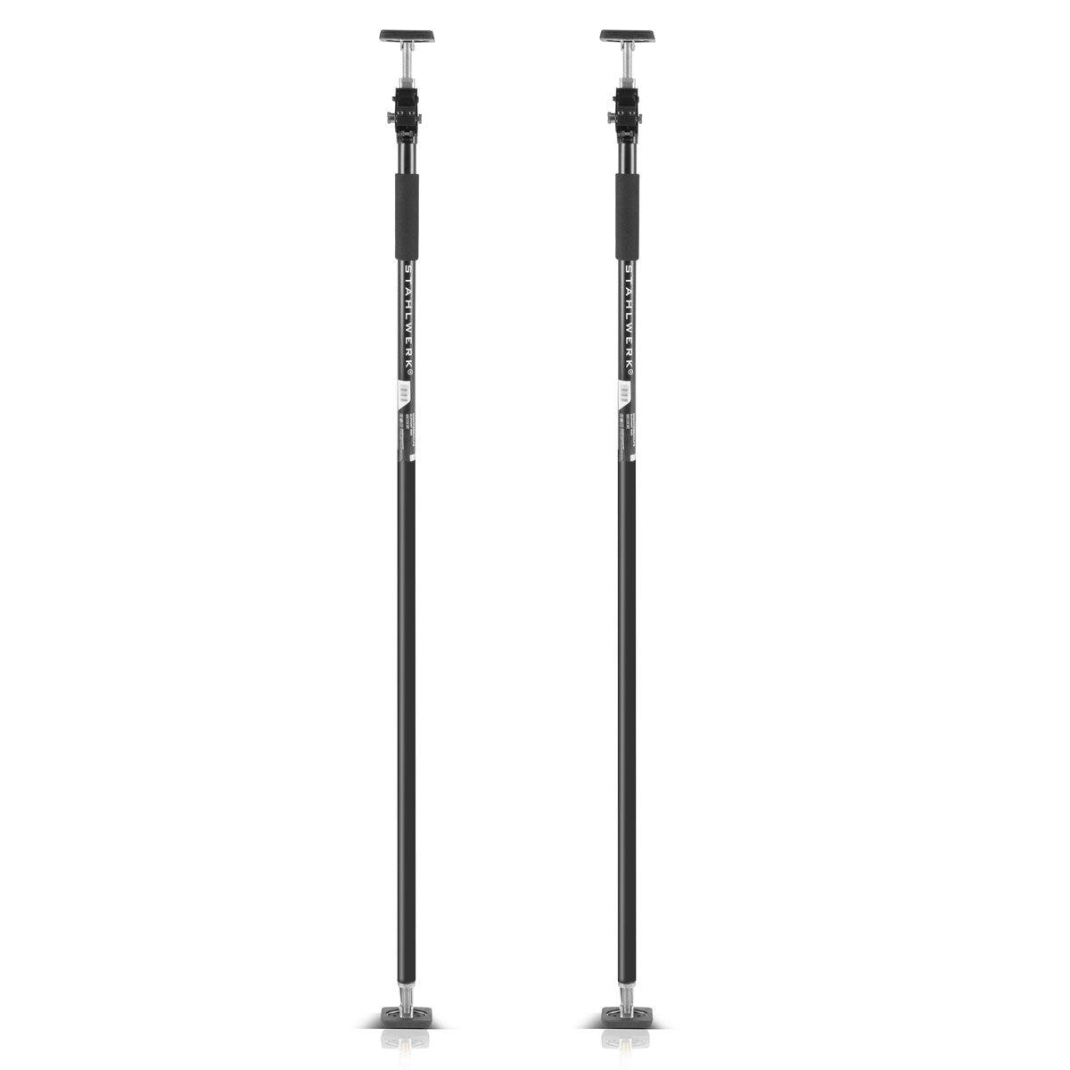 STAHLWERK Montagestütze | Baustütze MH-290 ST 2er Set 160-290 cm, 40 kg Tragkraft, robuste Deckenstütze | Teleskopstütze | Spannstütze