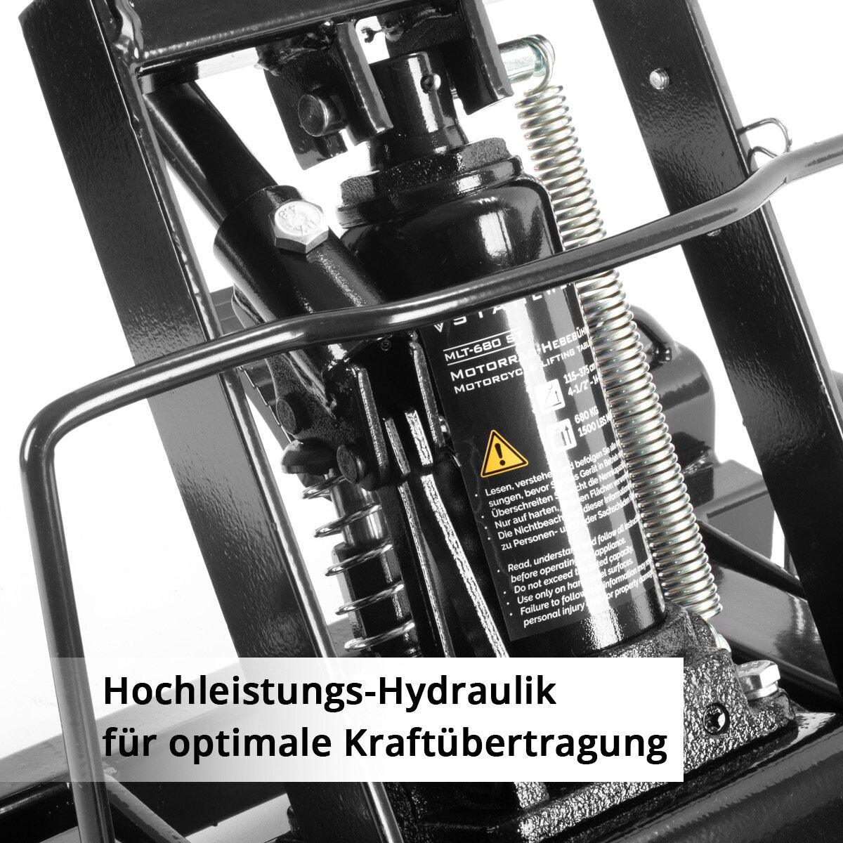 Acquérir de moto de relève de moto MLT-680 ST avec une capacité de charge de 680 kg et une zone de levage de moto de 115-375 mm | Lifte de moto | L'assemblage de motos est de réparation et d'entretien des motos