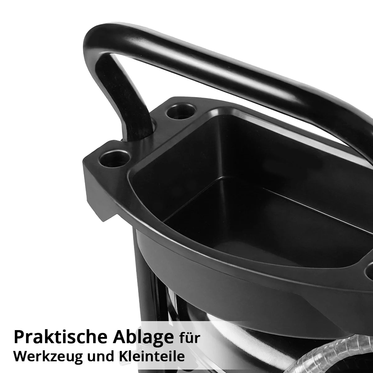 STAHLWERK oil extraction system OD-71 ST with 80 l capacity | Oil collection container | Oil collection truck | Mobile oil separator | Oil drain device with antechamber to collect used oil