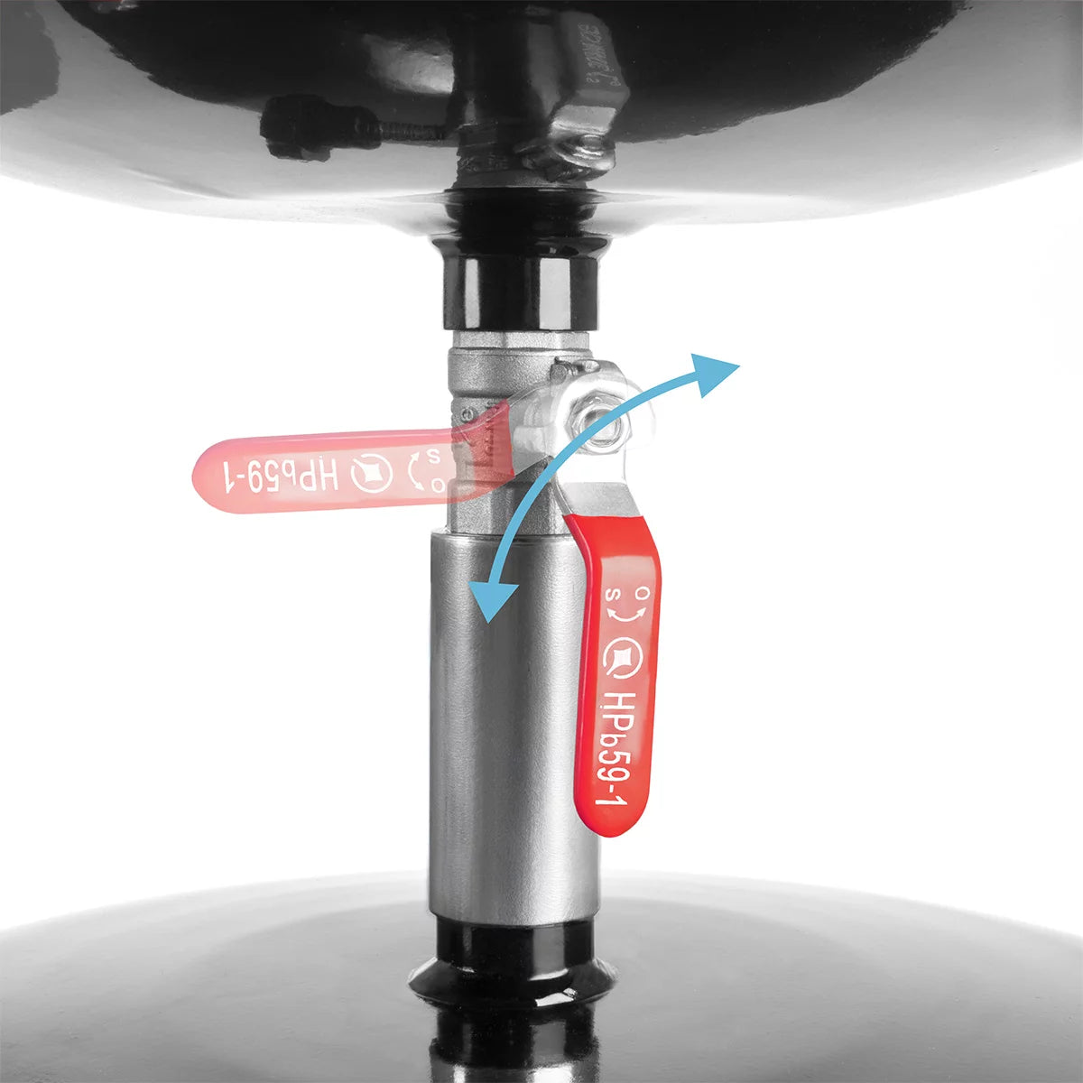 STAHLWERK Ölabsauganlage OD-71 ST mit 80 l Fassungsvermögen | Öl Auffangbehälter | Ölauffangwagen | Mobiler Ölabscheider | Ölablassgerät mit Vorkammer zum Auffangen von Altöl