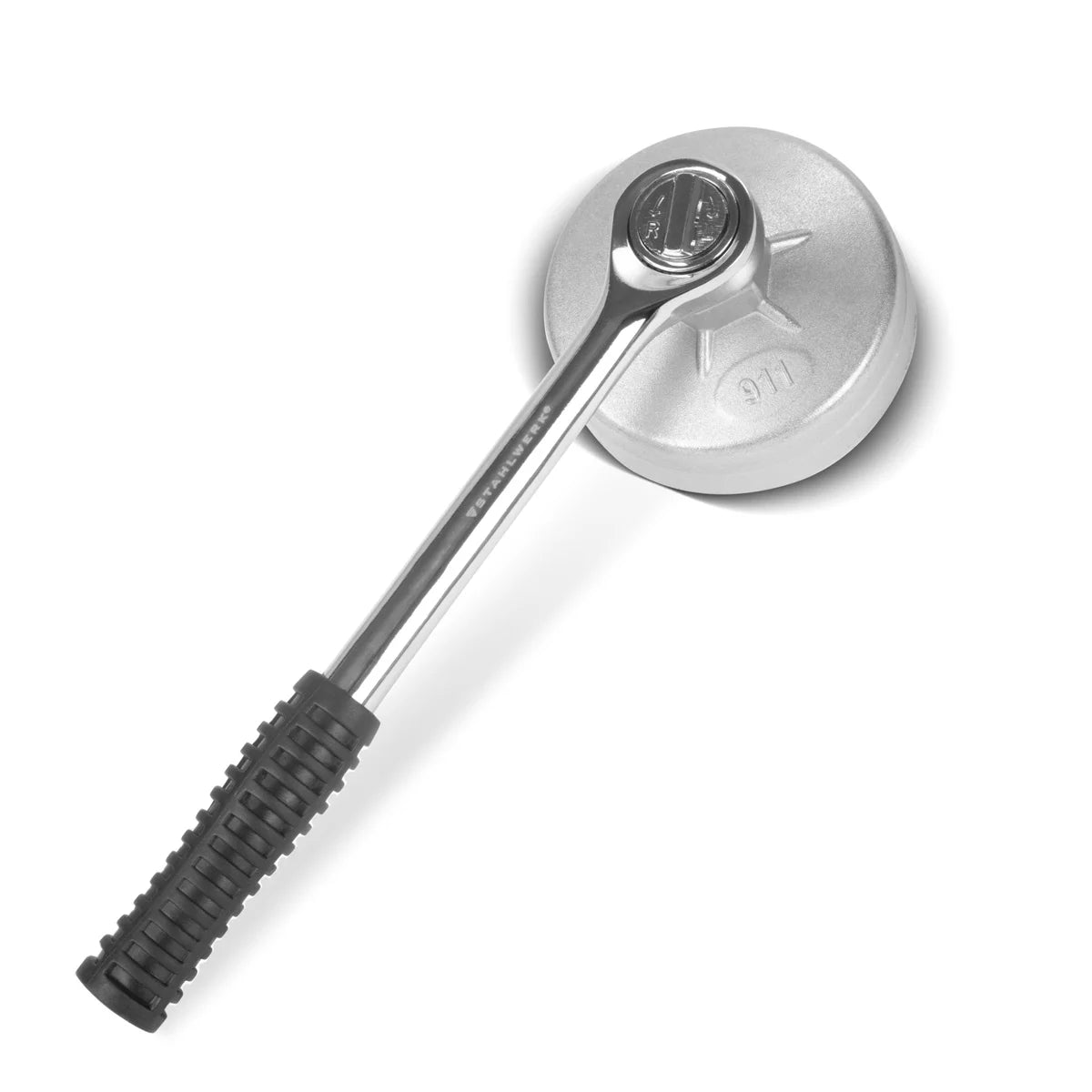 STAHLWERK Ölfilterschlüssel Set 23-teilig Ölwechselwerkzeug-Satz mit Ölfilterkappen-Satz aus Aluminium, Umschaltknarre und Ringschlüssel | Ölkappenschlüssel | Kfz-Spezialwerkzeug für Ölwechsel